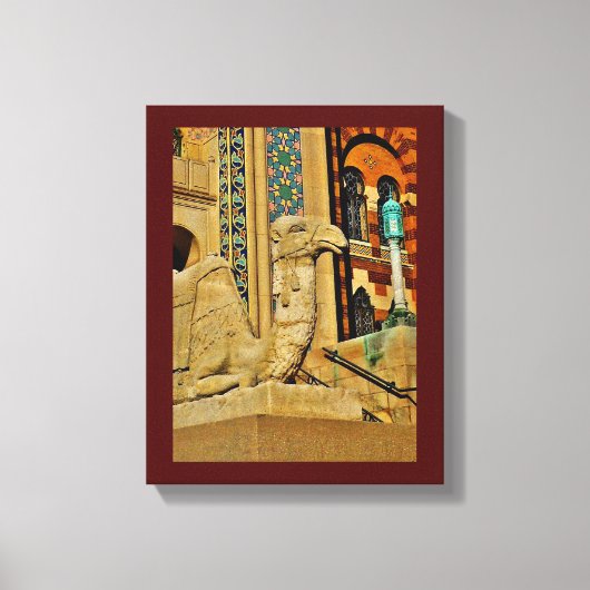 Toile Vue Camel (Recto)