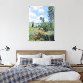 Toile Vue Claude Monet de Vétheuil (Insitu(Chambre))