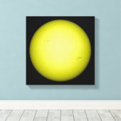 Toile Vue complète du soleil (Insitu (Plancher de Bois))