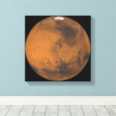 Toile Vue couleur globale de Mars (Insitu (Plancher de Bois))