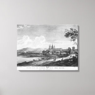 Toile Vue d'abbaye de Cluny