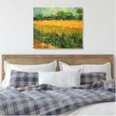 Toile Vue d'Arles avec Irises par Vincent van Gogh (Insitu(Chambre))