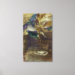 Toile Vue de balcon du temple du titan du nuptiale