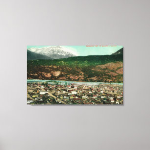 Toile Vue de Birdseye de Skagway, AlaskaSkagway, AK