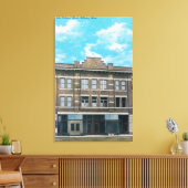 Toile Vue de bloc des anciens boursiers, facturation, MT (Insitu(Salon))