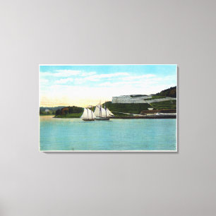 Toile Vue de bord de mer de fort Knox