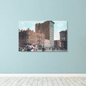 Toile Vue de Broadway, 14th St, San Pablo Ave Junctio (Insitu (Plancher de Bois))