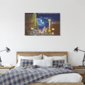 Toile Vue de Broadway la nuit (Insitu(Chambre))