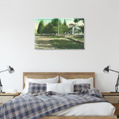 Toile Vue de Broadway sur l'extérieur du lycée (Insitu(Chambre))