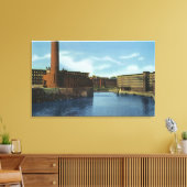 Toile Vue de certaines usines textiles (Insitu(Salon))