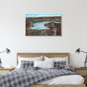 Toile Vue de Dry Falls depuis Hwy. 10Washington (Insitu(Chambre))
