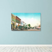 Toile Vue de East StreetHealdsburg, CA (Insitu (Plancher de Bois))