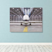 Toile Vue de face d'un avion sans pilote Global Hawk (Insitu (Plancher de Bois))