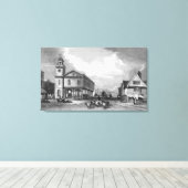 Toile Vue de Faversham, Kent, 1832 (Insitu (Plancher de Bois))