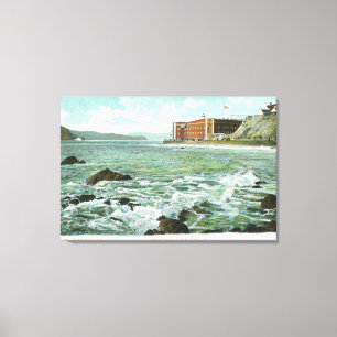 Toile Vue de Golden Gate et de point de fort