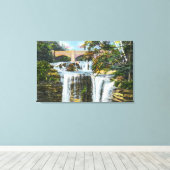 Toile Vue de Haines Falls (Insitu (Plancher de Bois))