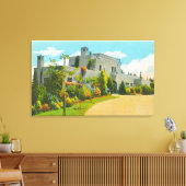 Toile Vue de Hoover's Home, Campus U de Stanford (Insitu(Salon))
