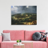 Toile Vue de Jérusalem depuis la Vallée de Jehoshaphat (Insitu(Salon))