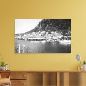 Toile Vue de Ketchikan, Alaska Waterfront Photo (Insitu(Salon))