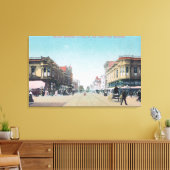 Toile Vue de la 13ème rue de BroadwayOakland, CA (Insitu(Salon))