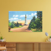 Toile Vue de la balise Memorial (Insitu(Salon))