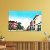 Toile Vue de la dix-neuvième rue Bakersfield, CA (Insitu(Salon))