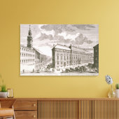 Toile Vue de la Dorotheergasse montrant la (Insitu(Salon))