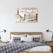 Toile Vue de la Dorotheergasse montrant la (Insitu(Chambre))