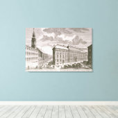 Toile Vue de la Dorotheergasse montrant la (Insitu (Plancher de Bois))