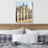 Toile Vue de la façade, commencée 1386 (Insitu(Chambre))