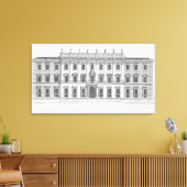 Toile Vue de la façade du Palais Chigi, Rome, design (Insitu(Salon))