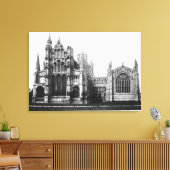 Toile Vue de la façade est et de la chorale, c.1321-40 (Insitu(Salon))