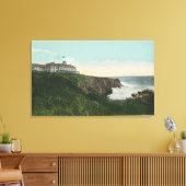 Toile Vue de la falaise de tête de chaume et de l'extéri (Insitu(Salon))