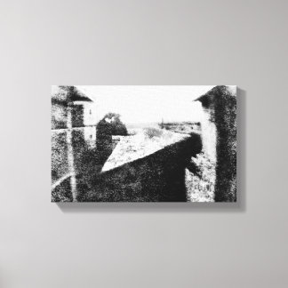 Toile Vue de la fenêtre à Le Gras