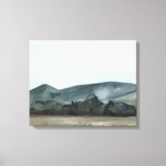 Toile Vue de la ferme (Recto)