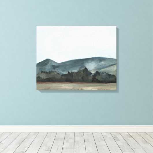 Toile Vue de la ferme (Insitu (Plancher de Bois))