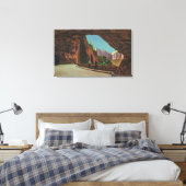 Toile Vue de la galerie sur l'autoroute du Mont Carmel (Insitu(Chambre))