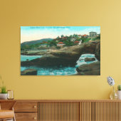 Toile Vue de la grotte Sphinx HeadLa Jolla, CA (Insitu(Salon))