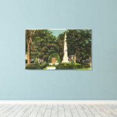 Toile Vue de la guerre mondiale, monuments commémoratifs (Insitu (Plancher de Bois))