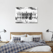 Toile Vue de la maison de Marlborough à Pall Mall (Insitu(Chambre))