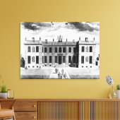 Toile Vue de la maison de Marlborough à Pall Mall (Insitu(Salon))