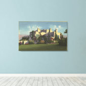 Toile Vue de la maison d'Herbert Hoover, Stanford U. (Insitu (Plancher de Bois))