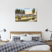 Toile Vue de la ménagerie du parc forestier (Insitu(Chambre))