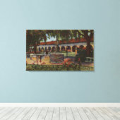 Toile Vue de la mission, Jardin de la mémoire, Statue de (Insitu (Plancher de Bois))