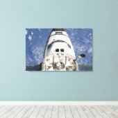Toile Vue de la navette spatiale cabine d'équipage d'End (Insitu (Plancher de Bois))