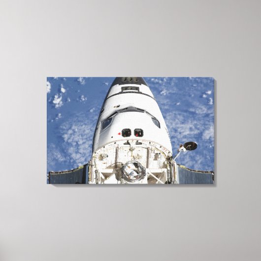Toile Vue de la navette spatiale cabine d'équipage d'End (Recto)