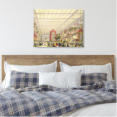 Toile Vue de la nef étrangère de la Grande Exposition o (Insitu(Chambre))