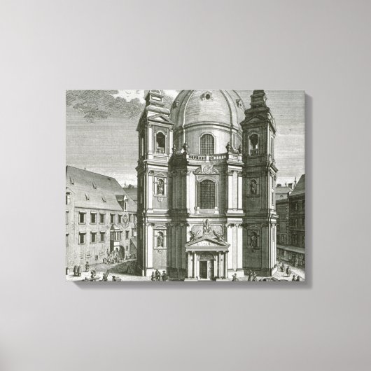 Toile Vue de la Peterskirche (Recto)