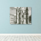 Toile Vue de la Peterskirche (Insitu (Plancher de Bois))