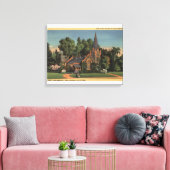 Toile Vue de la petite église des fleurs (Insitu(Salon))